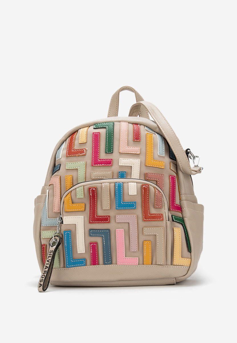 Silvia rosa 6128 szürke hátizsák