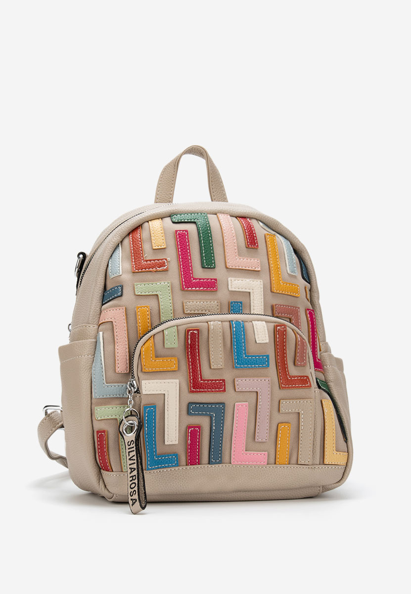 Silvia rosa 6128 szürke hátizsák