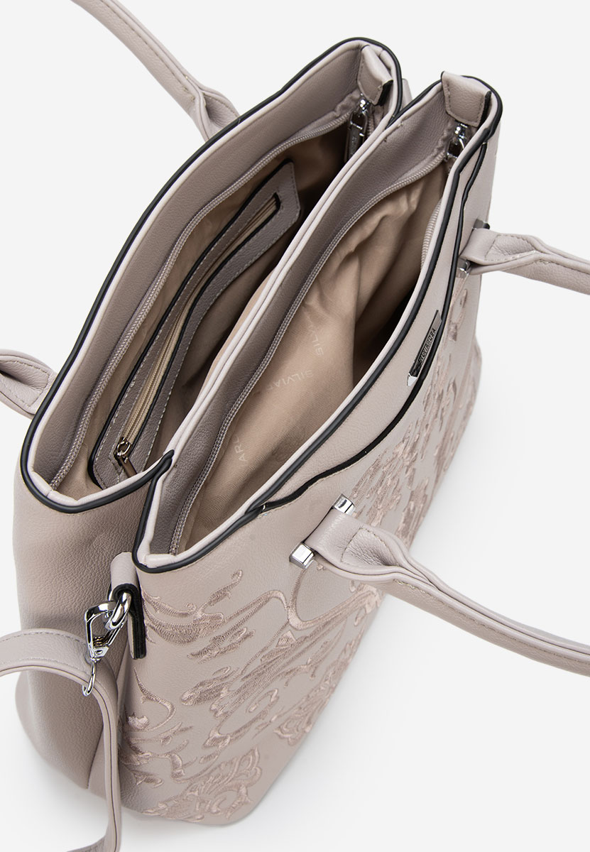 Silvia rosa 25s505 szürke kézitáska