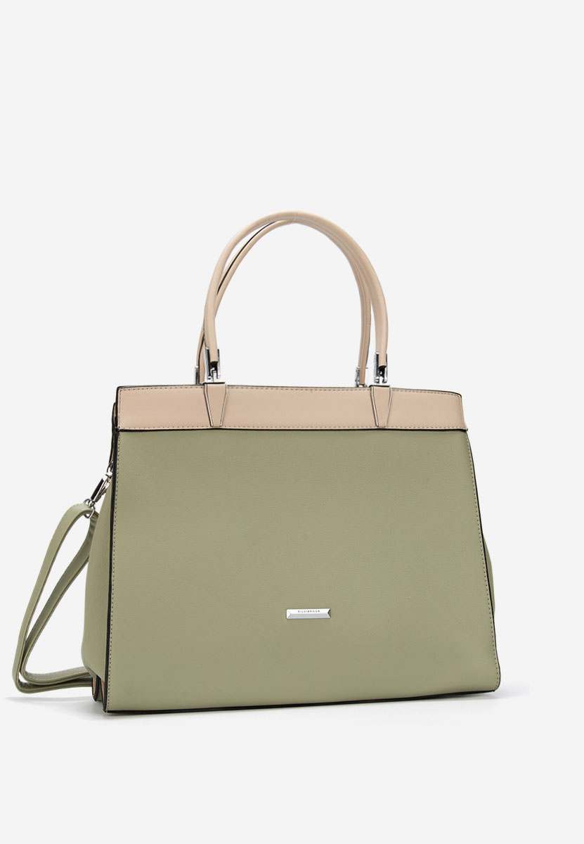 Silvia rosa 8170 zöld irodai táska
