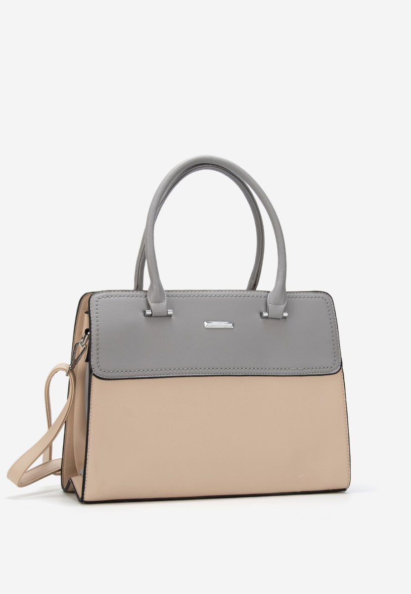 Silvia rosa 6793 bézs irodai táska