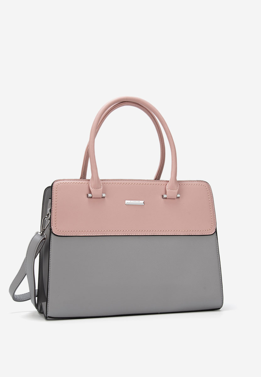 Silvia rosa 6793 szürke irodai táska