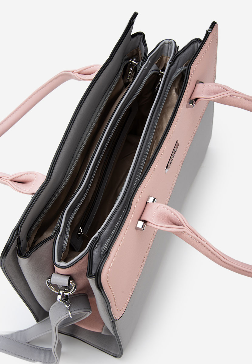 Silvia rosa 6793 szürke irodai táska