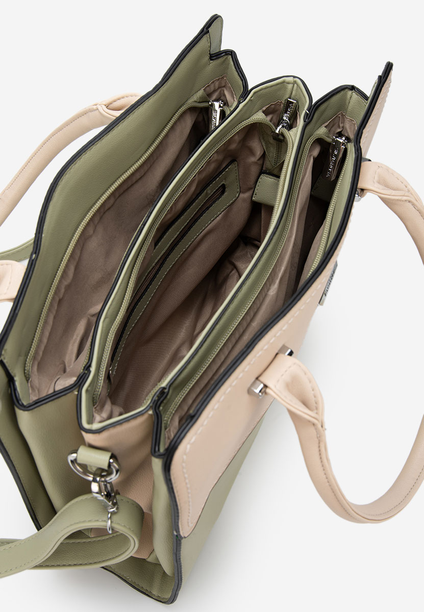 Silvia rosa 6793 zöld irodai táska