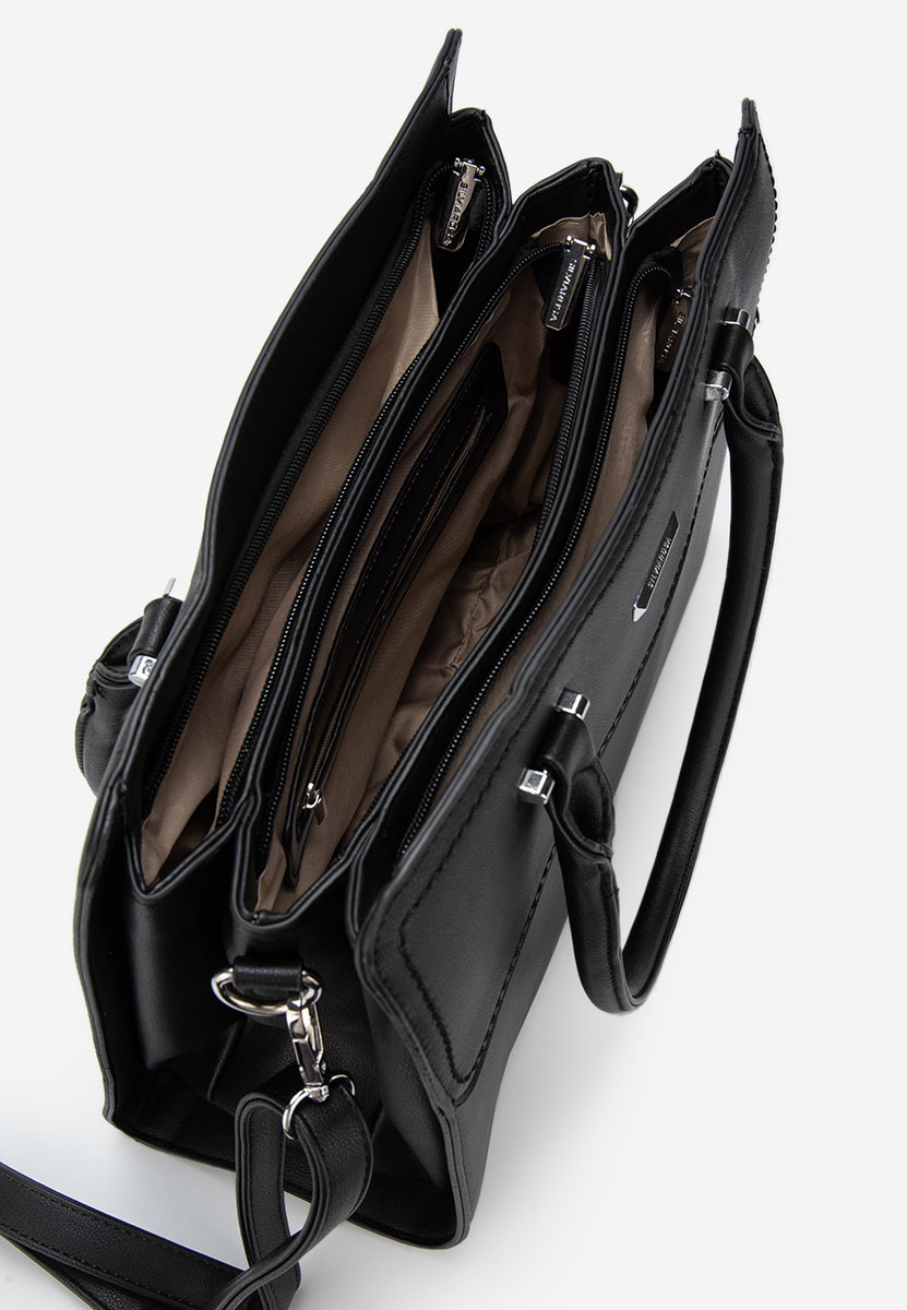 Silvia rosa 6793 fekete irodai táska