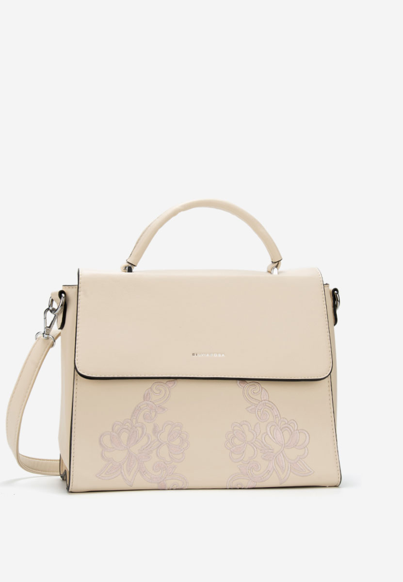 Silvia rosa 5960 bézs kézitáska