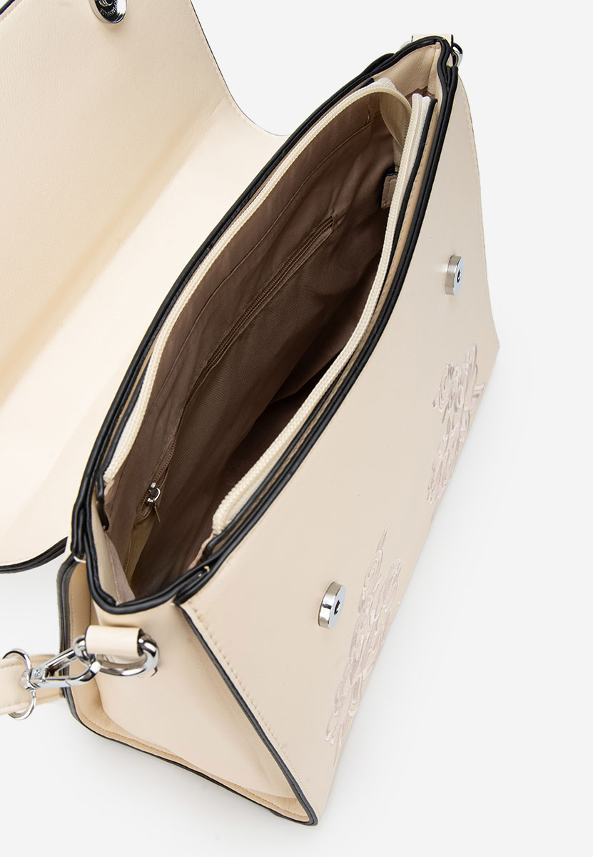 Silvia rosa 5960 bézs kézitáska