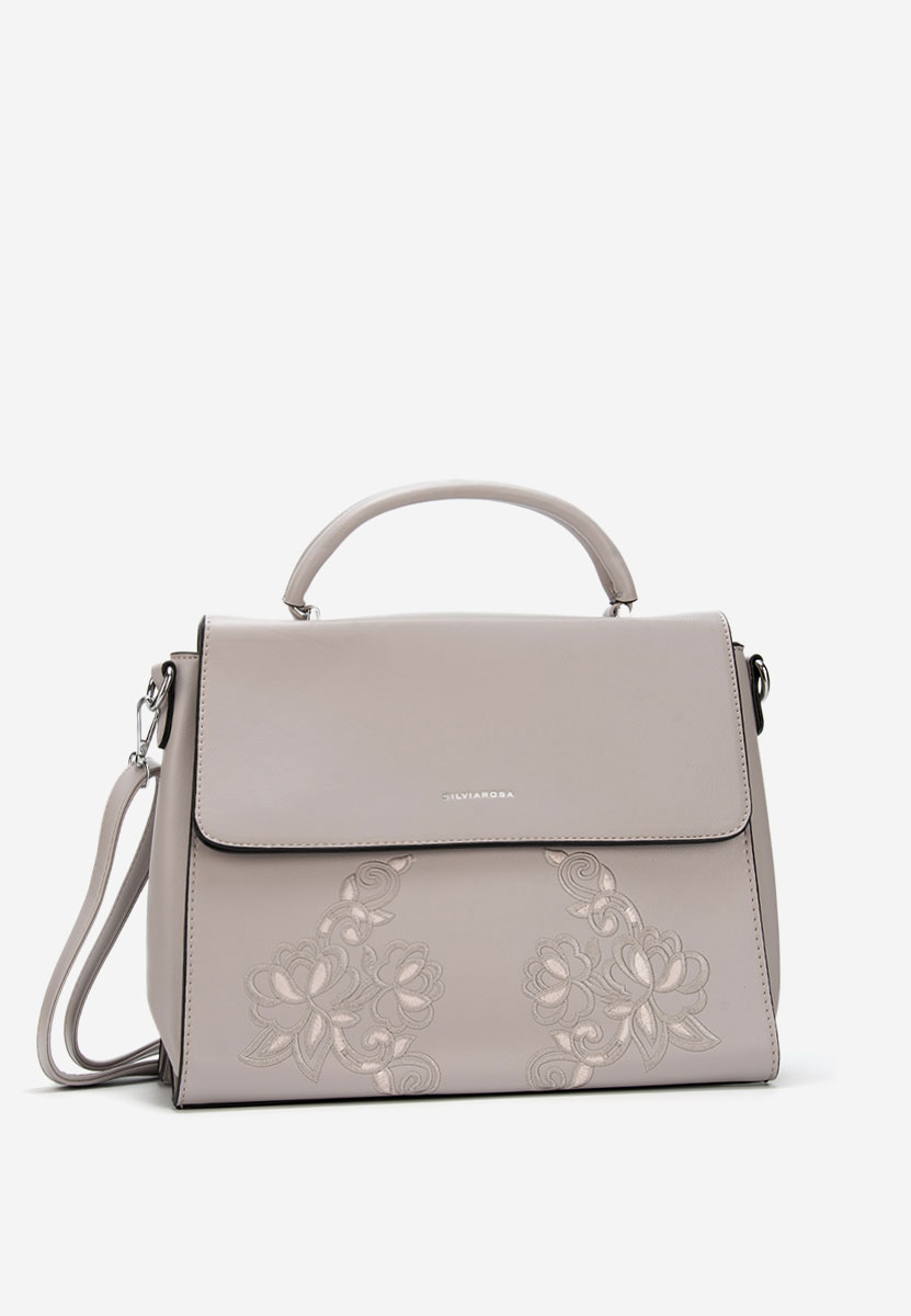 Silvia rosa 5960 szürke kézitáska