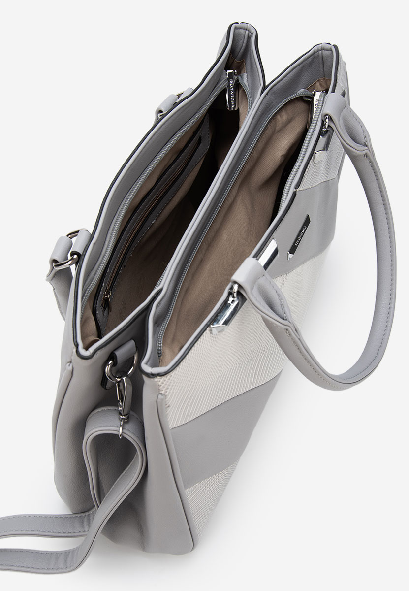 Silvia rosa 8180 szürke irodai táska