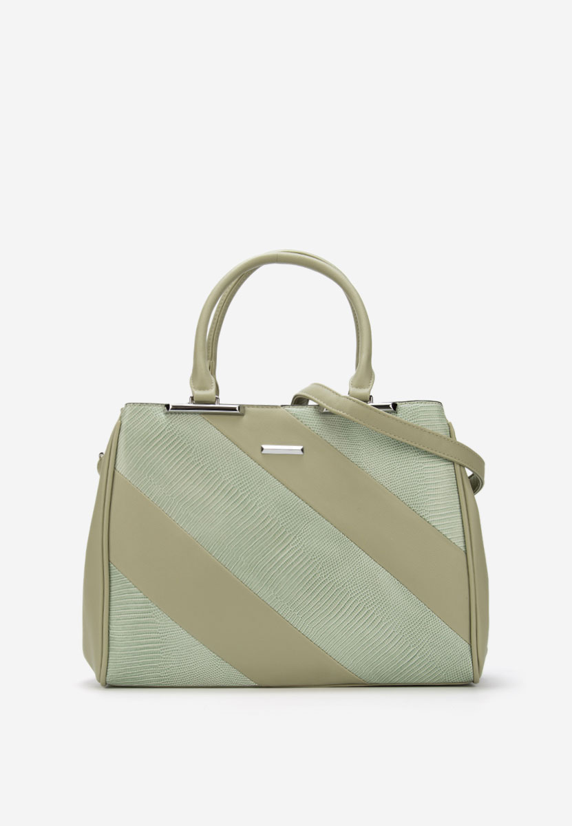 Silvia rosa 8180 zöld irodai táska