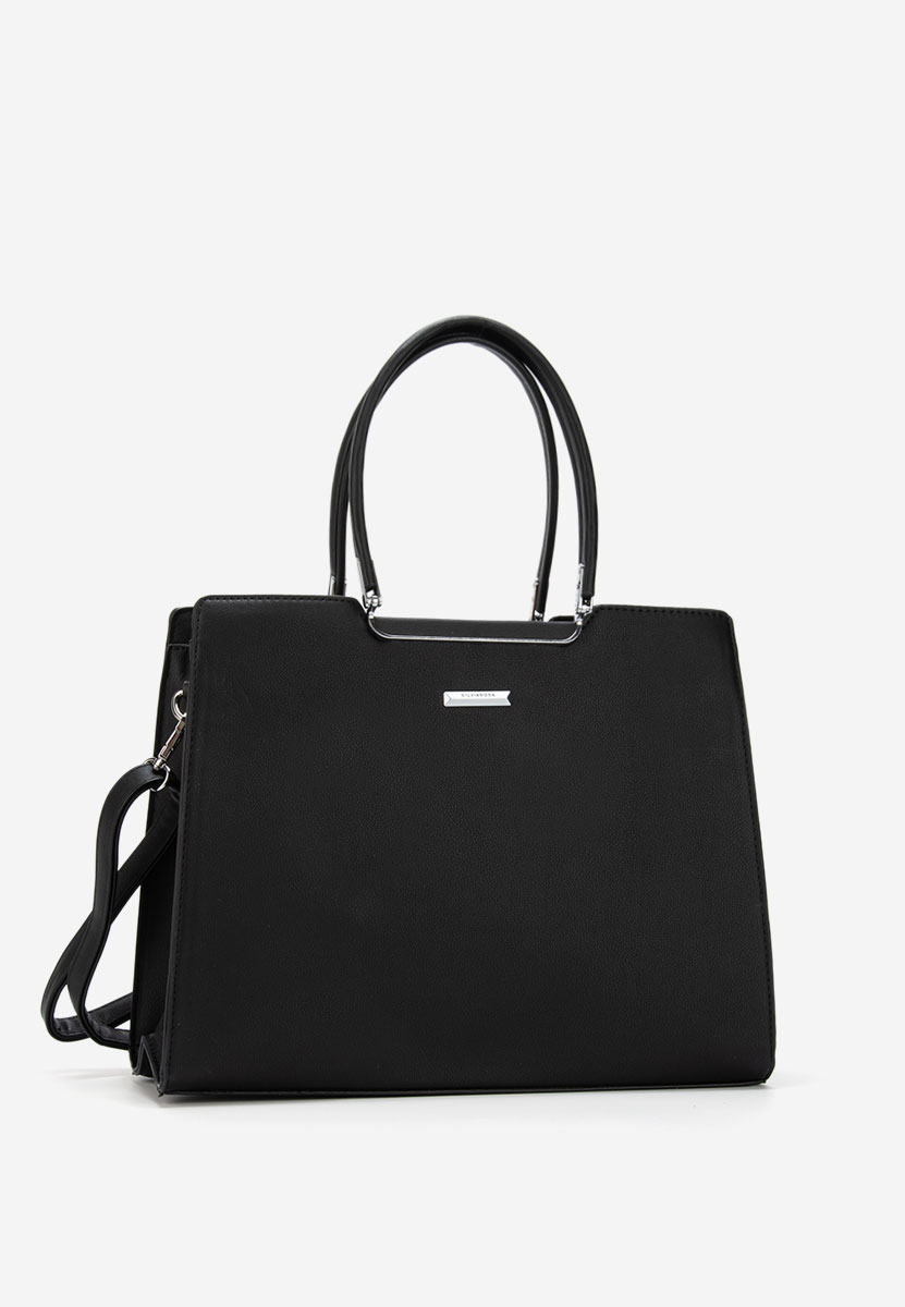 Silvia rosa 8167 fekete irodai táska