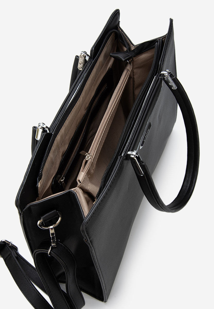 Silvia rosa 8167 fekete irodai táska