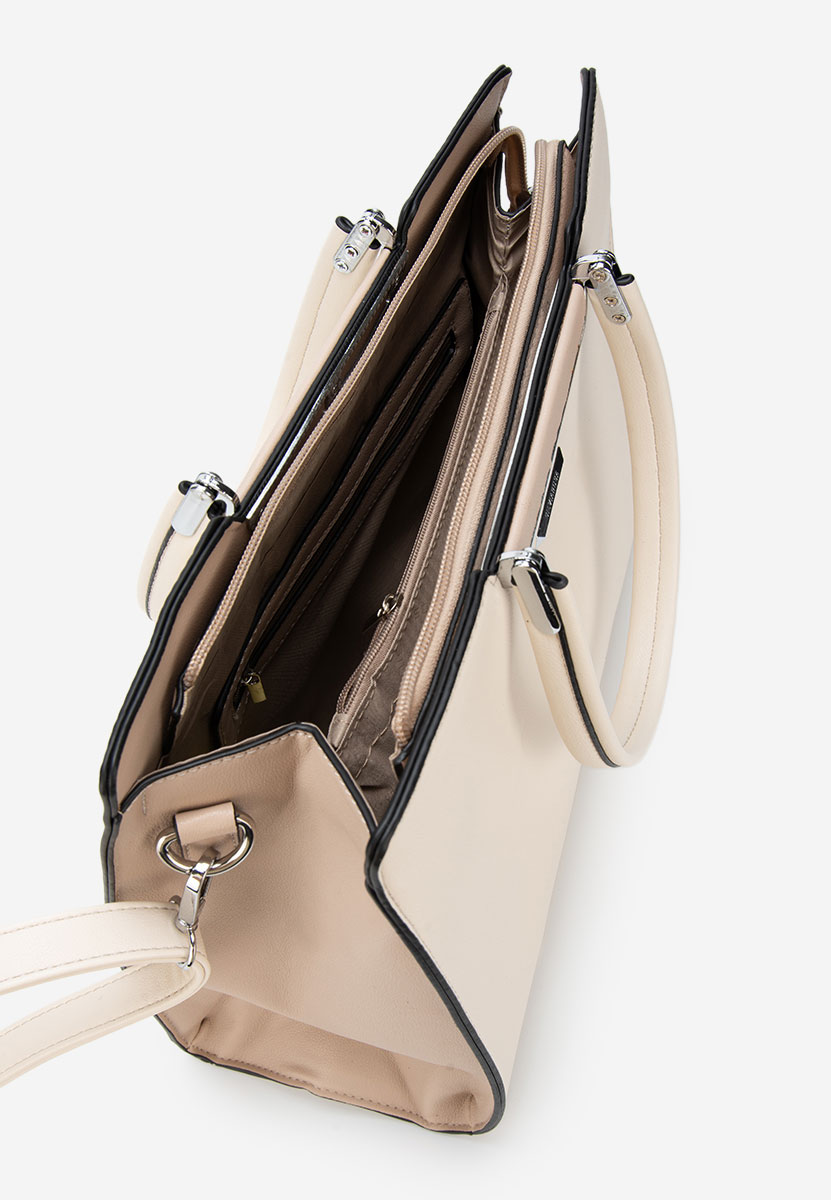 Silvia rosa 8167 fehér irodai táska