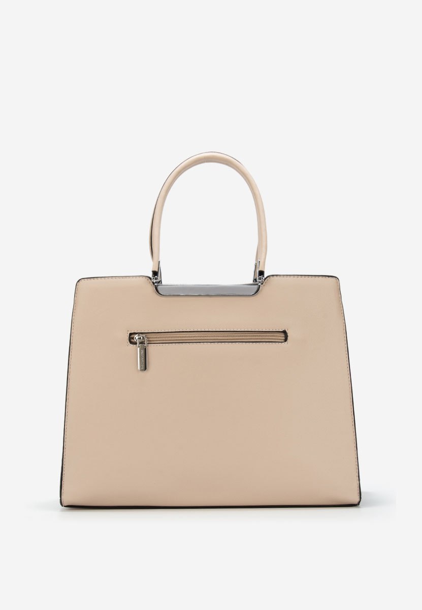 Silvia rosa 8167 bézs irodai táska