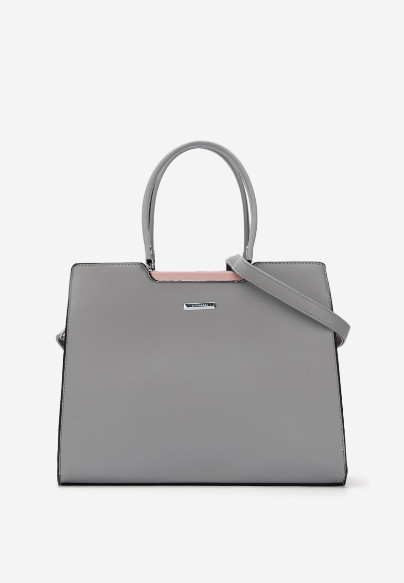 Silvia rosa 8167 szürke irodai táska