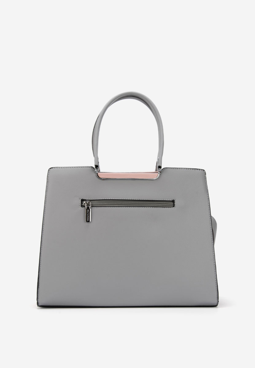 Silvia rosa 8167 szürke irodai táska