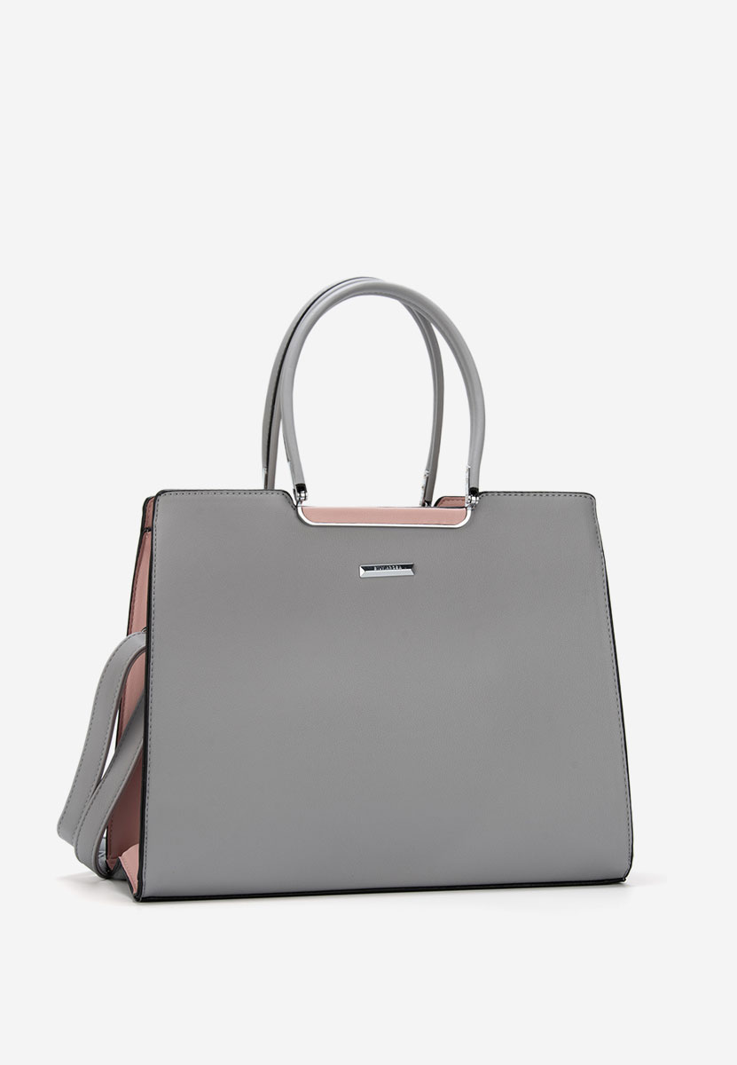 Silvia rosa 8167 szürke irodai táska