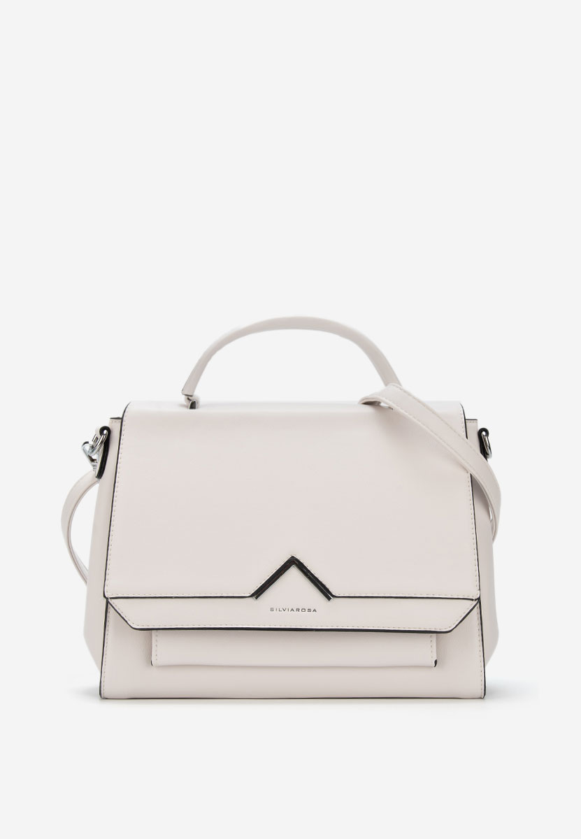 Silvia rosa 5963 fehér válltáska