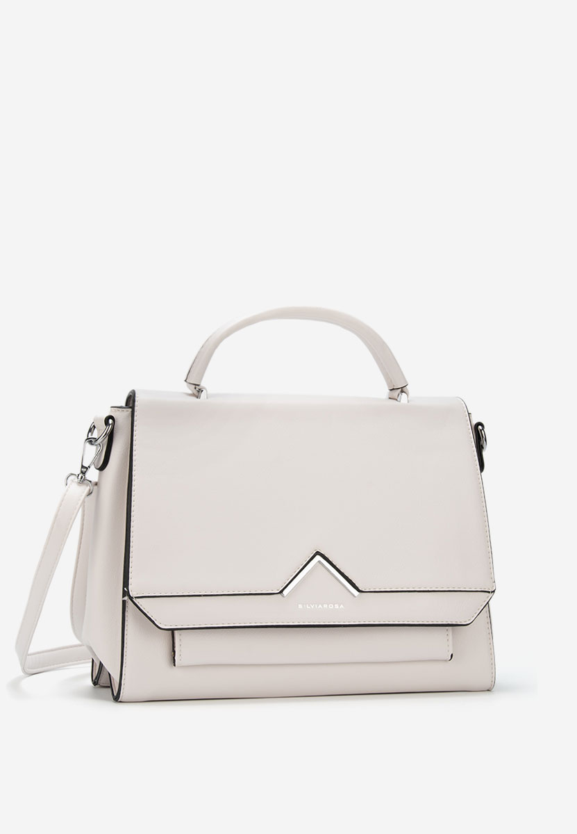 Silvia rosa 5963 fehér válltáska