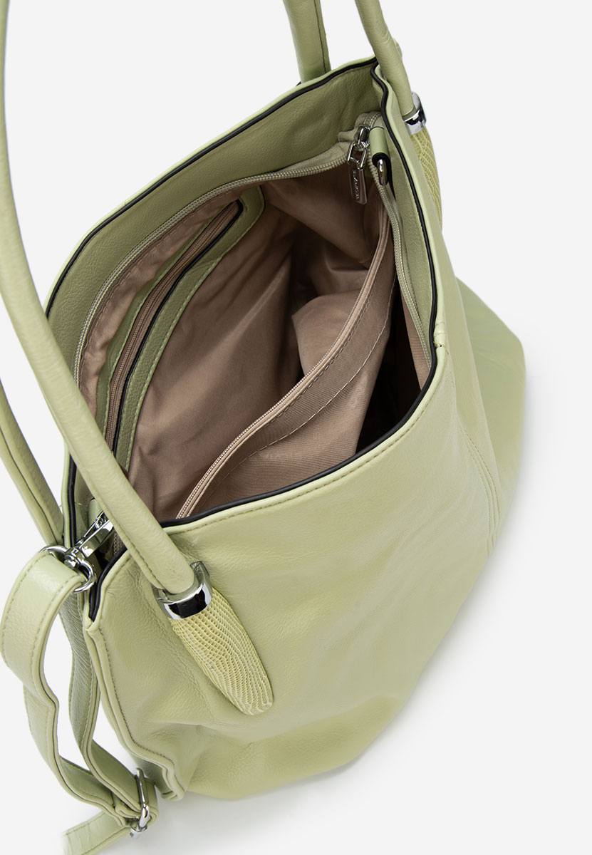 Silvia rosa 8253 zöld kézitáska