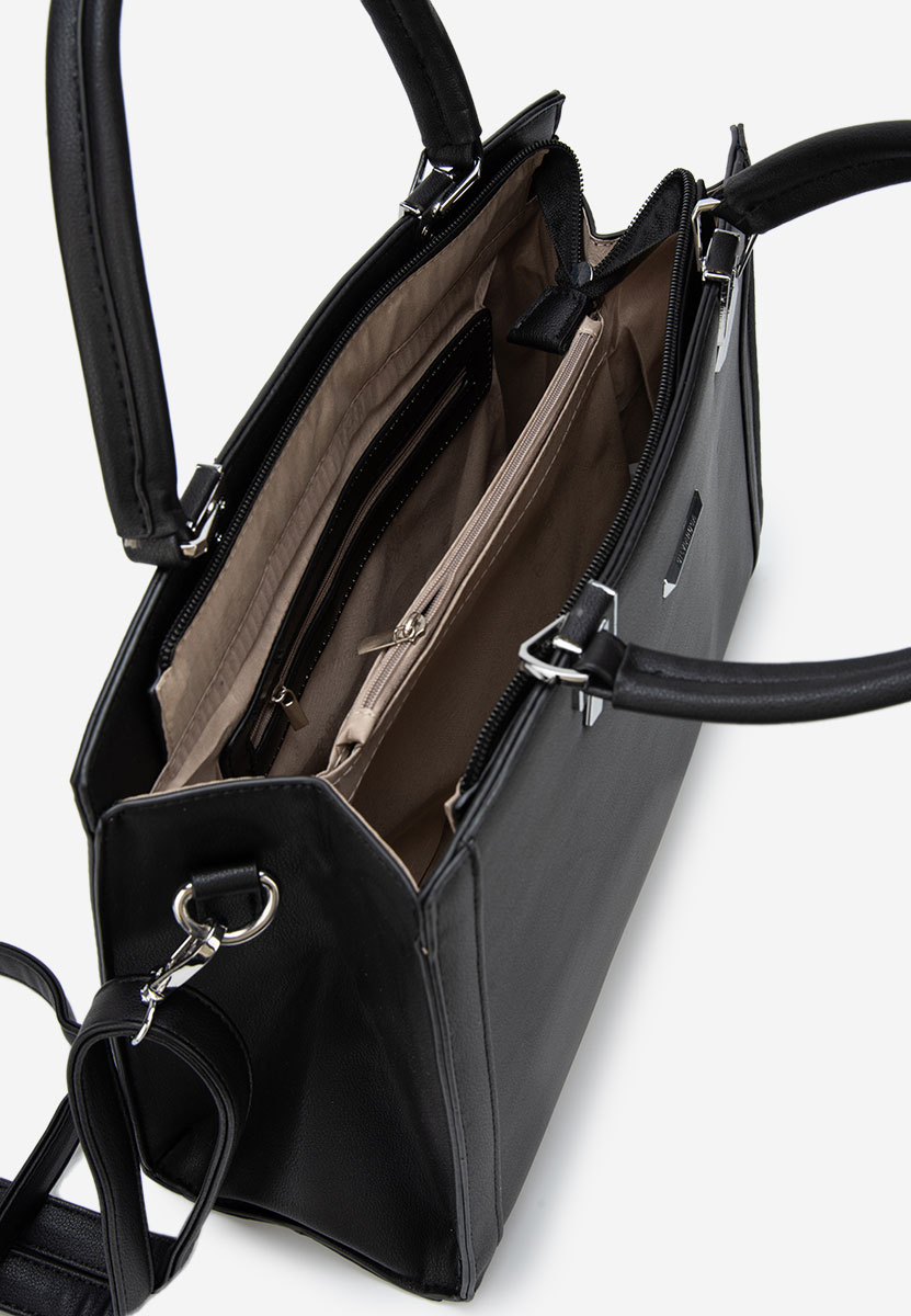 Silvia rosa 8168 fekete irodai táska