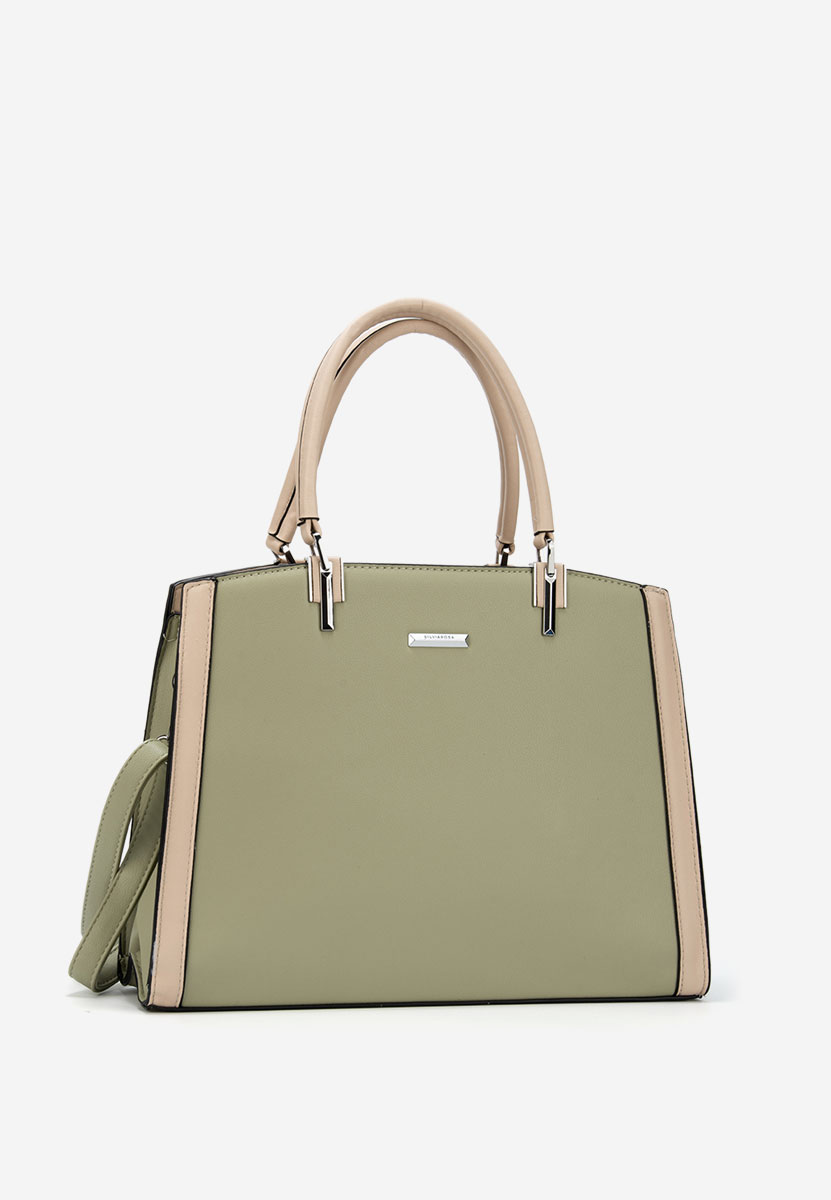 Silvia rosa 8168 zöld irodai táska