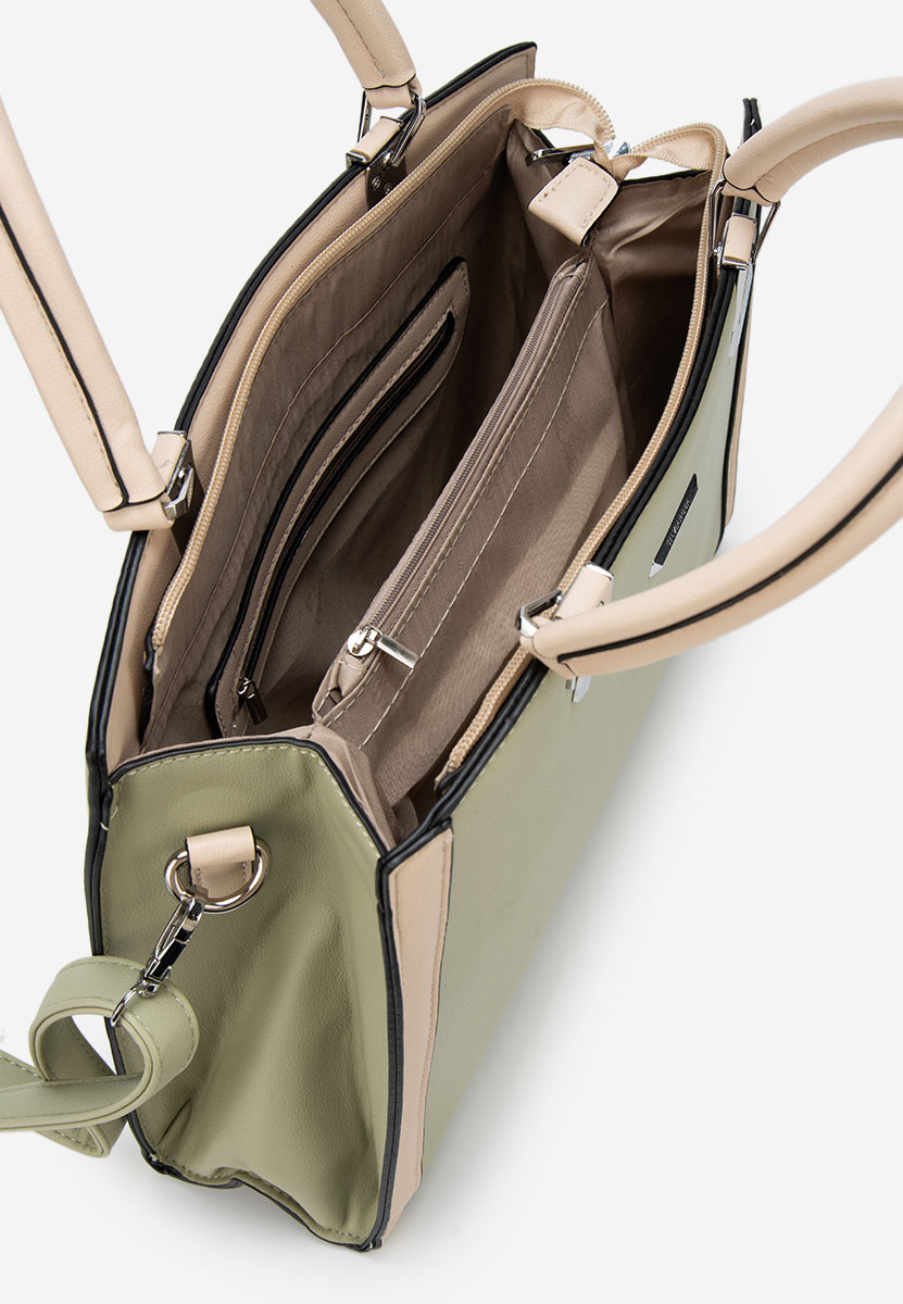 Silvia rosa 8168 zöld irodai táska