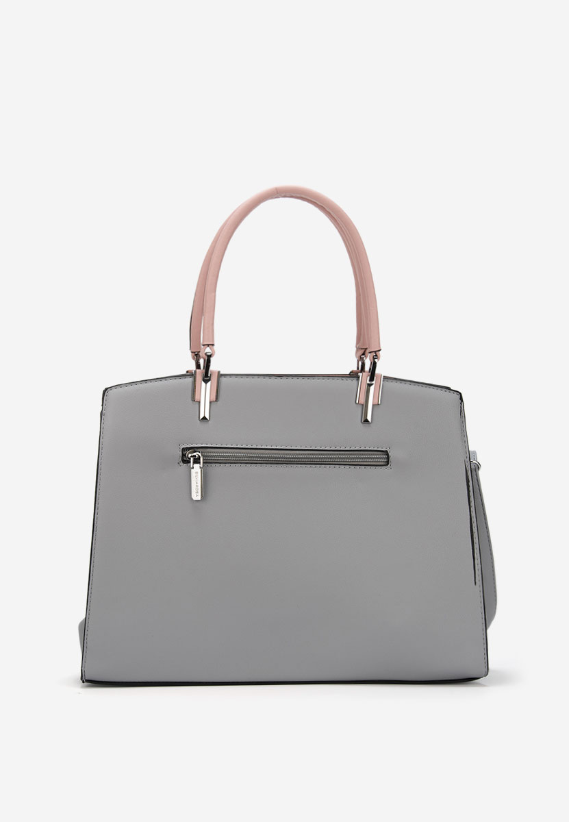 Silvia rosa 8168 szürke irodai táska