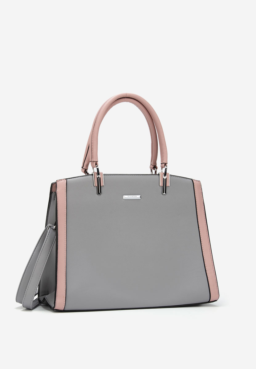 Silvia rosa 8168 szürke irodai táska