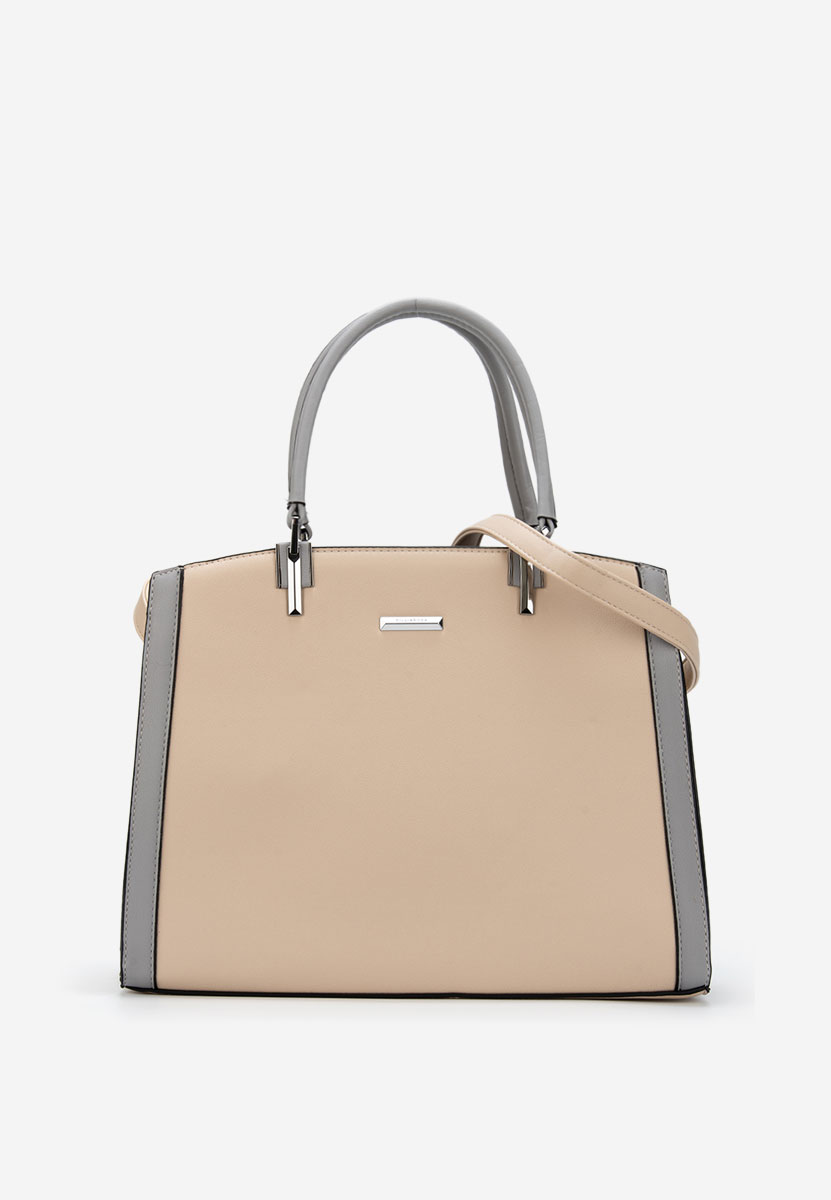 Silvia rosa 8168 bézs irodai táska