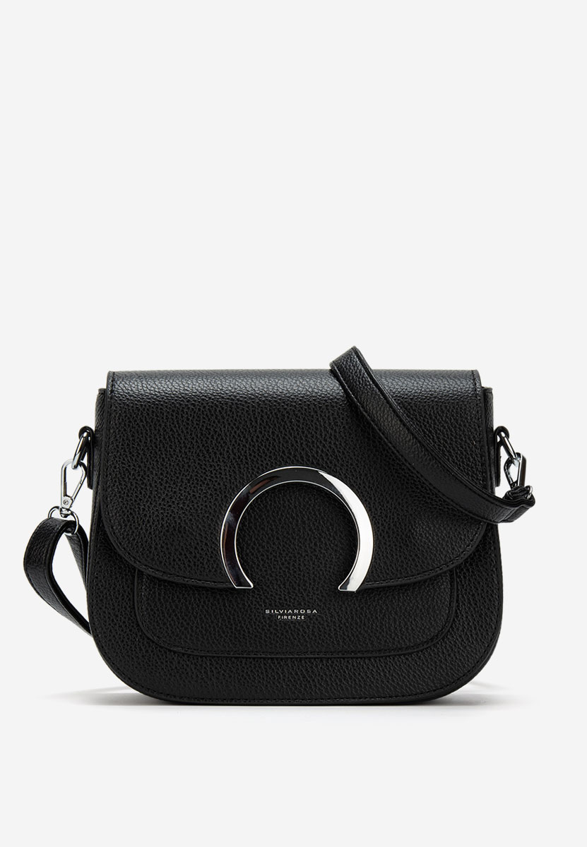 Silvia rosa 25j511 fekete válltáska