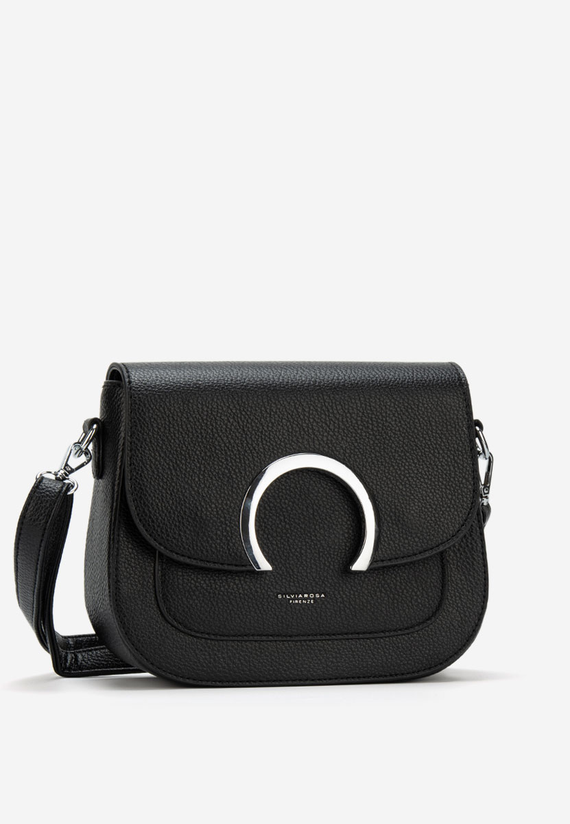 Silvia rosa 25j511 fekete válltáska
