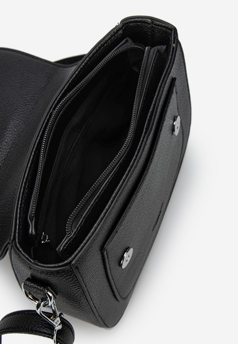 Silvia rosa 25j511 fekete válltáska