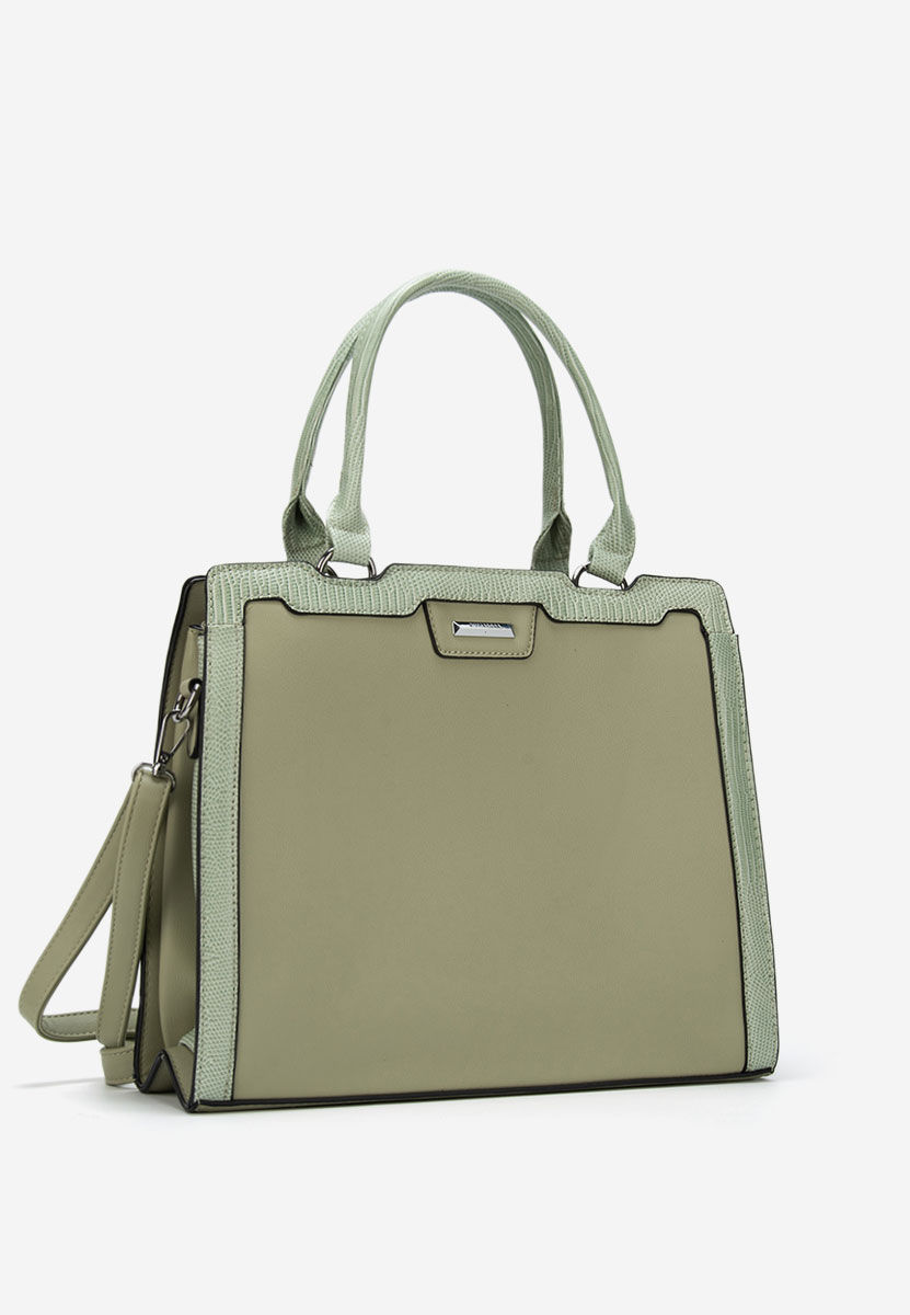 Silvia rosa 8174 zöld kézitáska