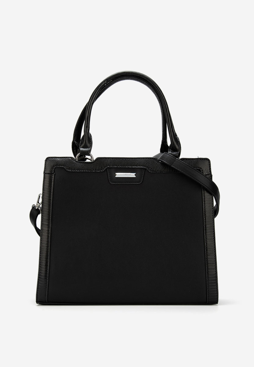 Silvia rosa 8174 fekete kézitáska