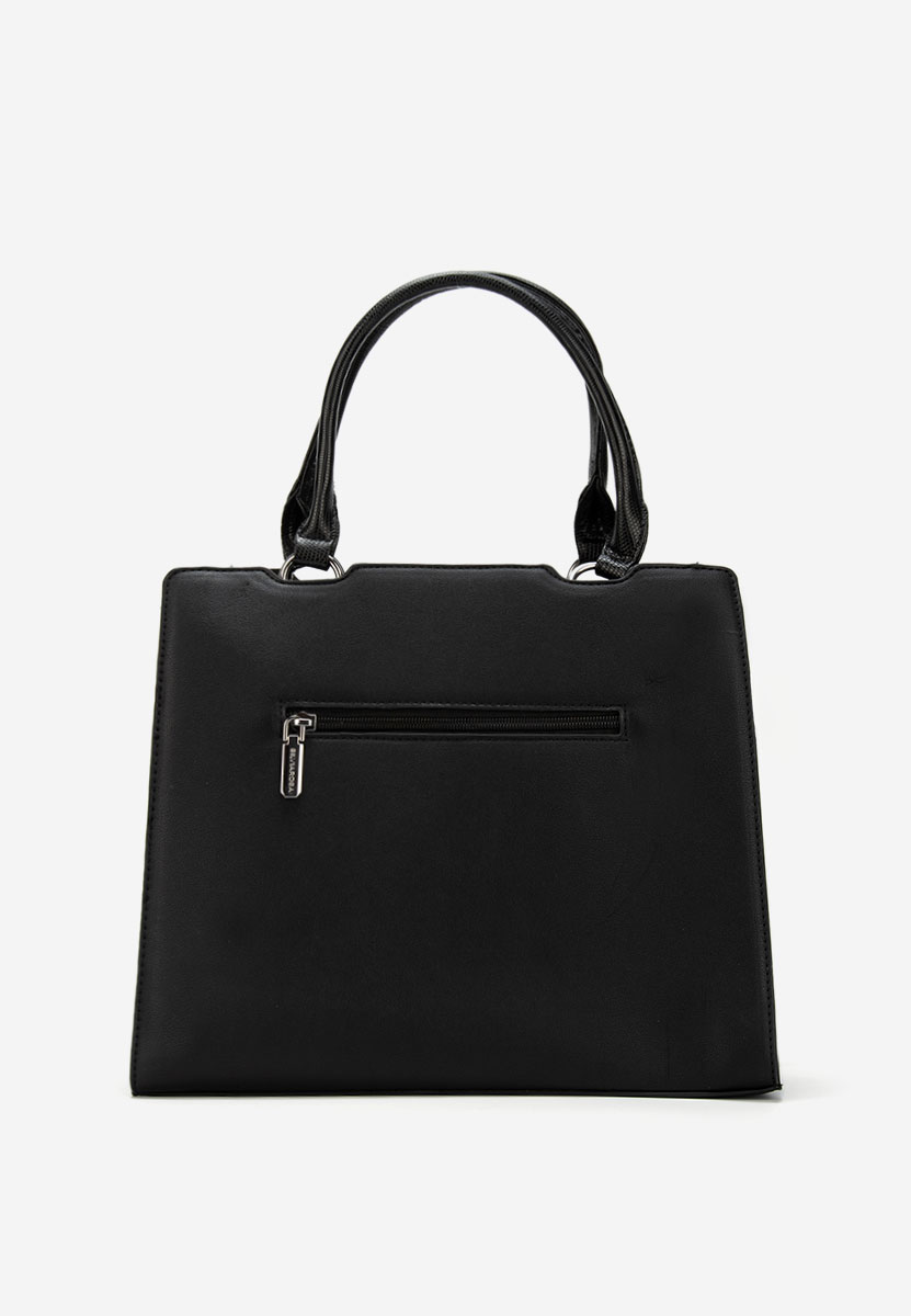 Silvia rosa 8174 fekete kézitáska