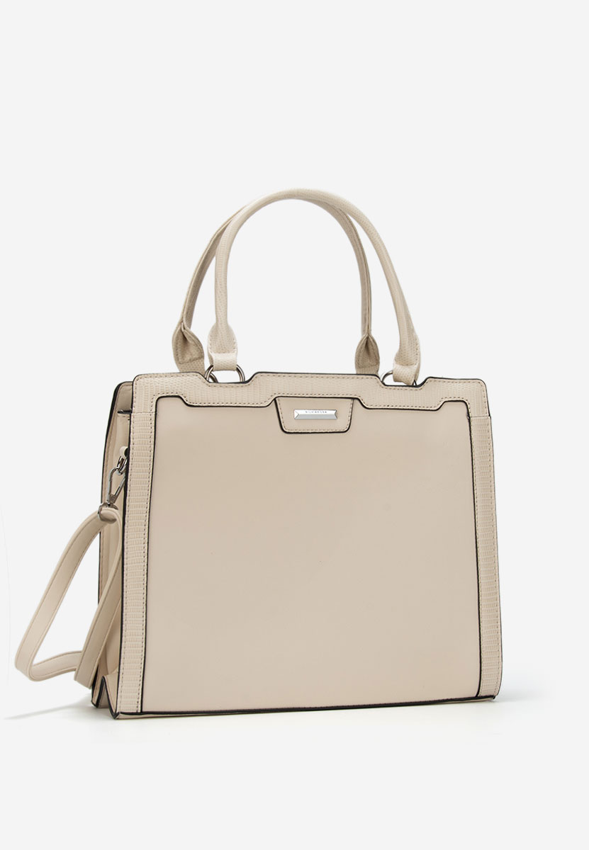 Silvia rosa 8174 fehér kézitáska