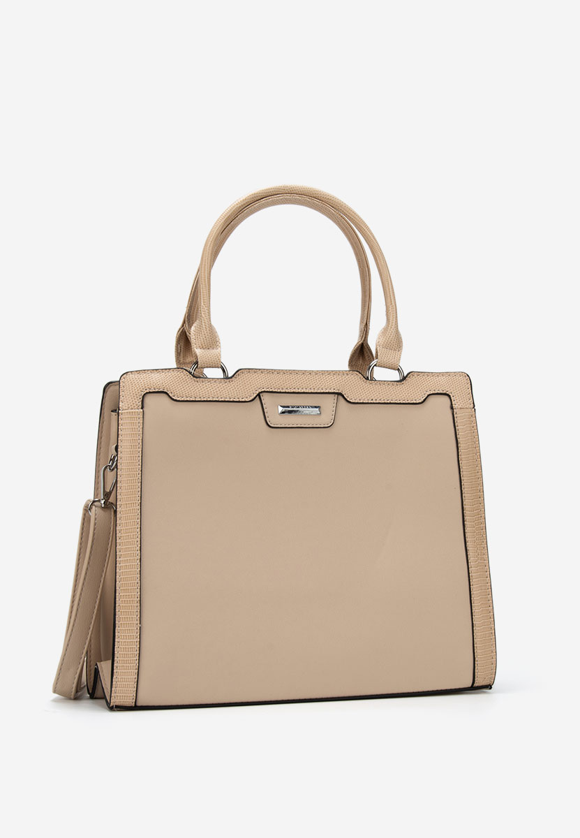 Silvia rosa 8174 bézs kézitáska