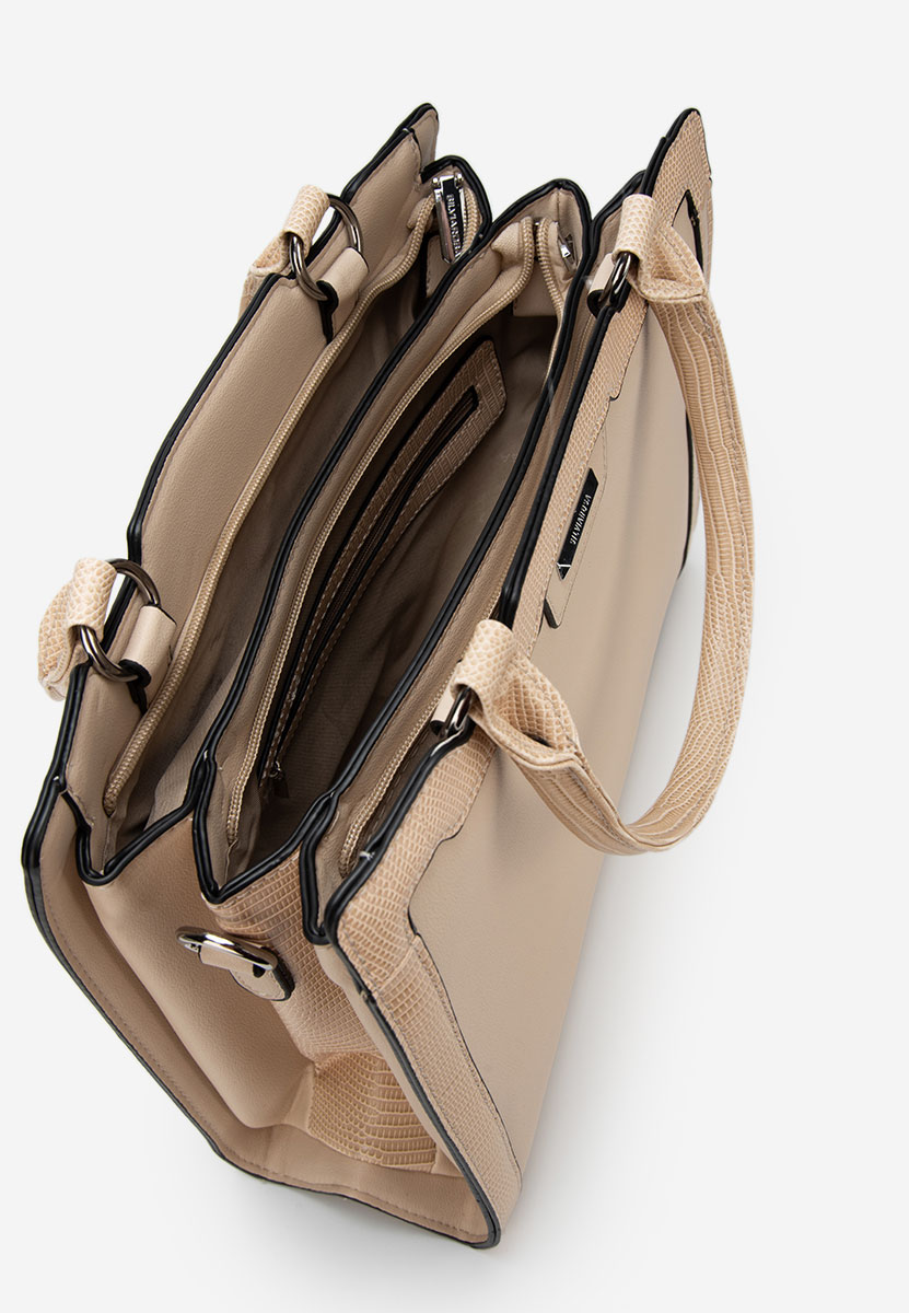 Silvia rosa 8174 bézs kézitáska