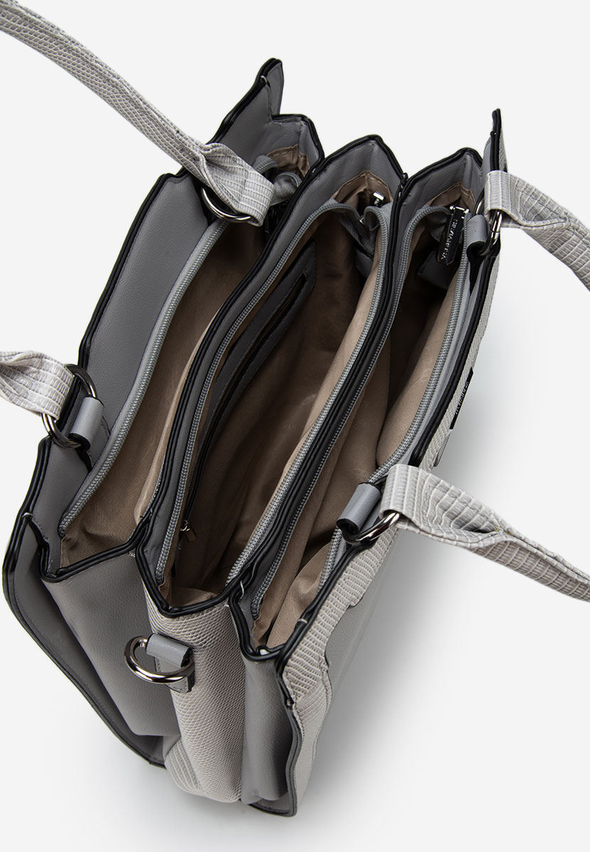 Silvia rosa 8174 szürke kézitáska