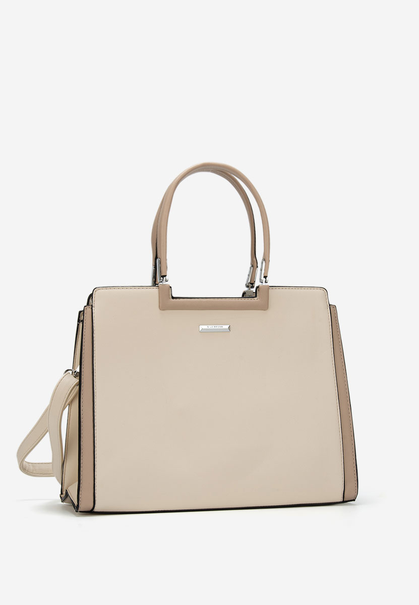 Silvia rosa 8166 fehér kézitáska