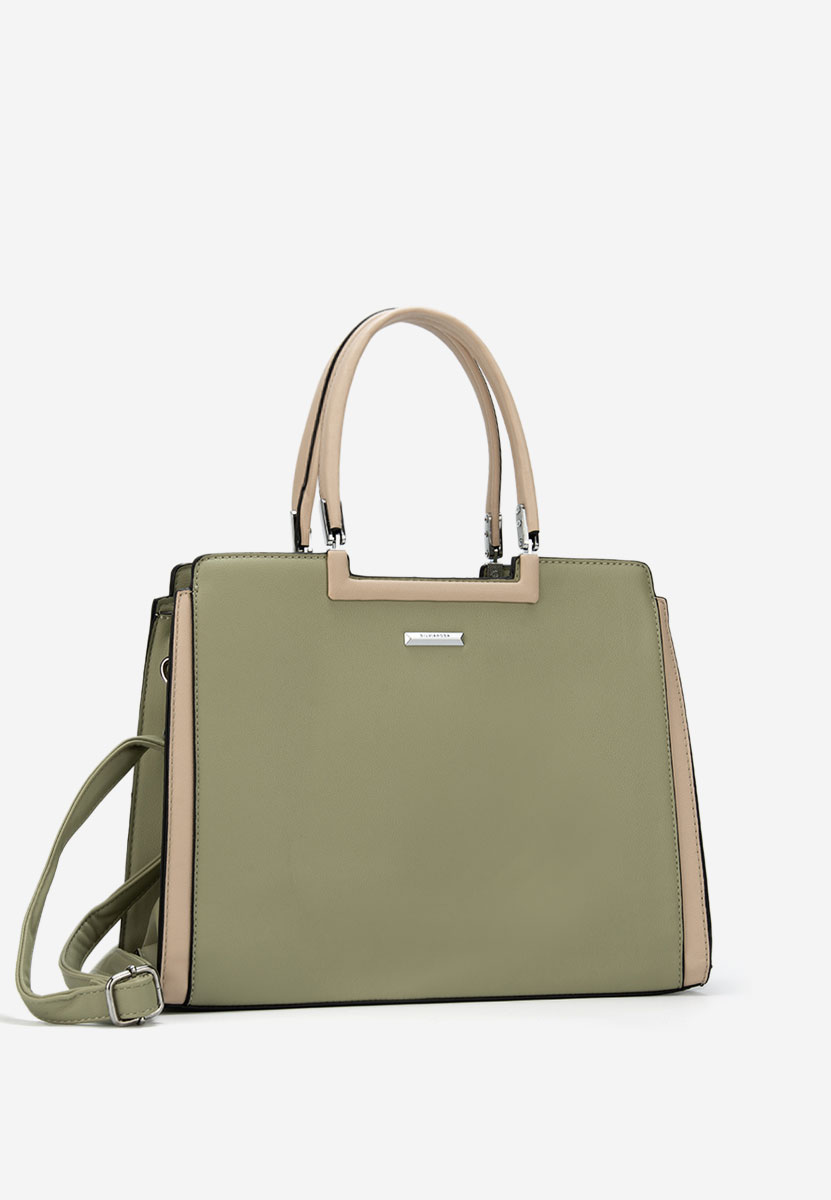 Silvia rosa 8166 zöld kézitáska