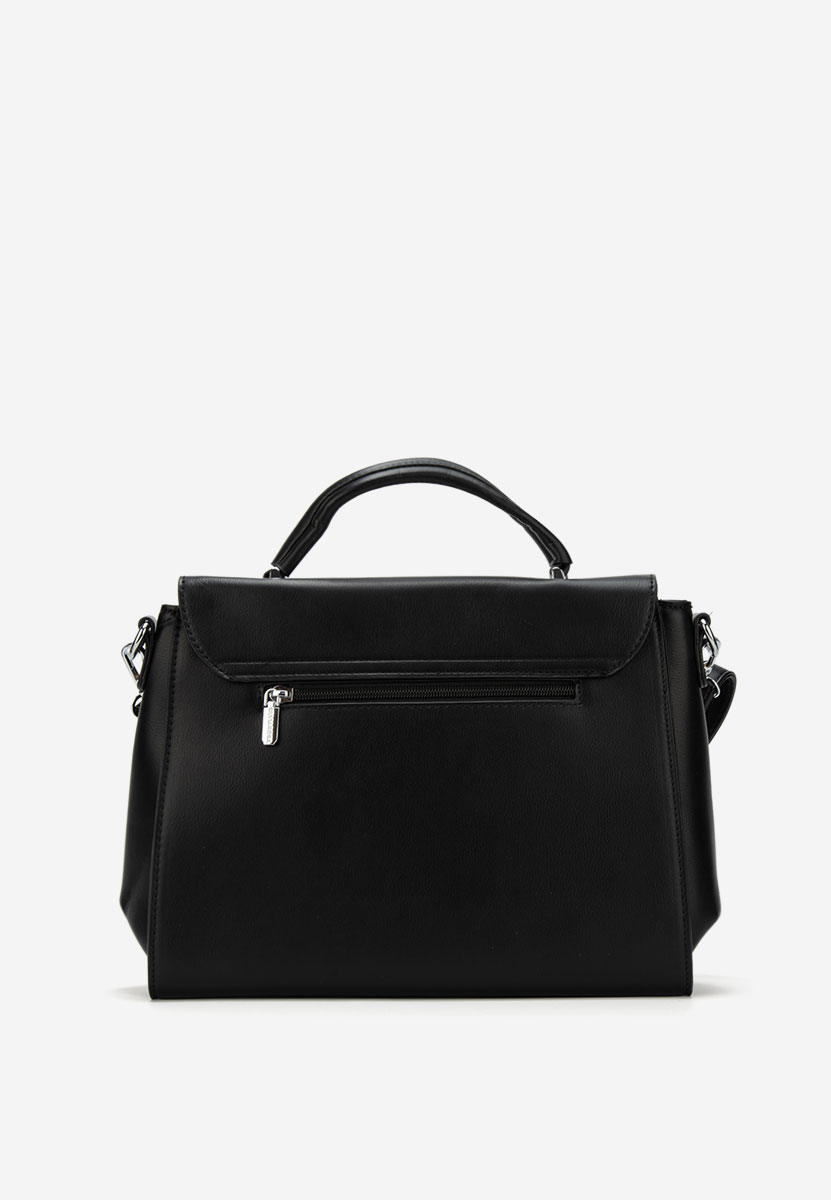 Silvia rosa 5956 fekete kézitáska