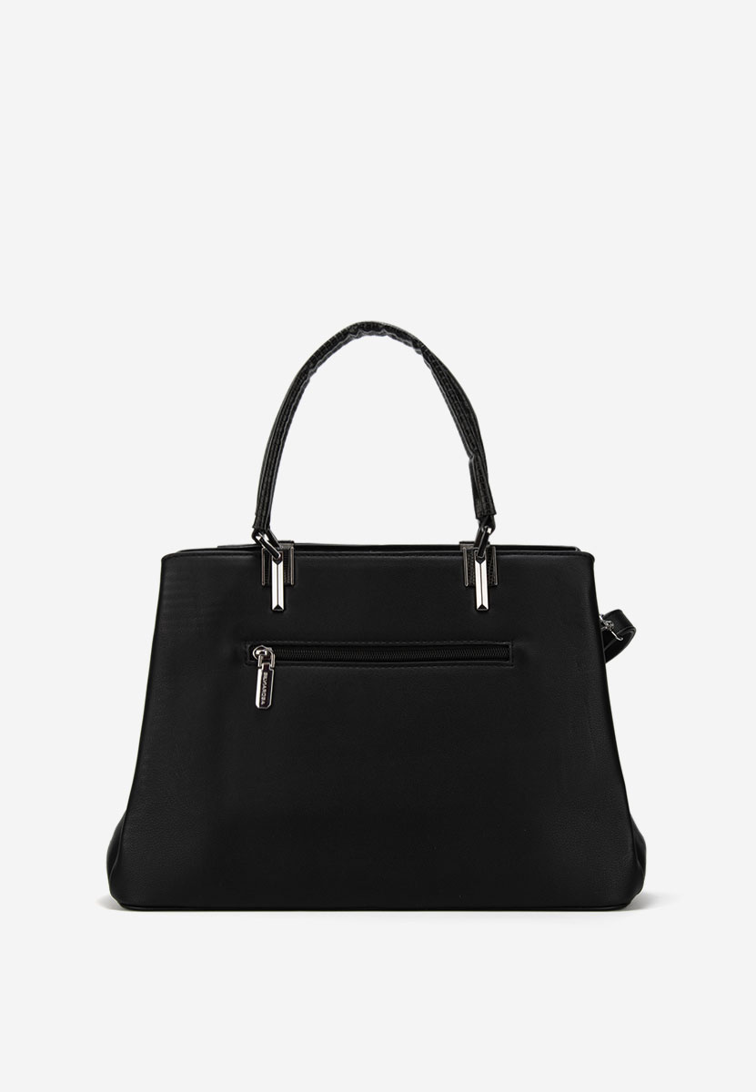 Silvia rosa 8177 fekete kézitáska