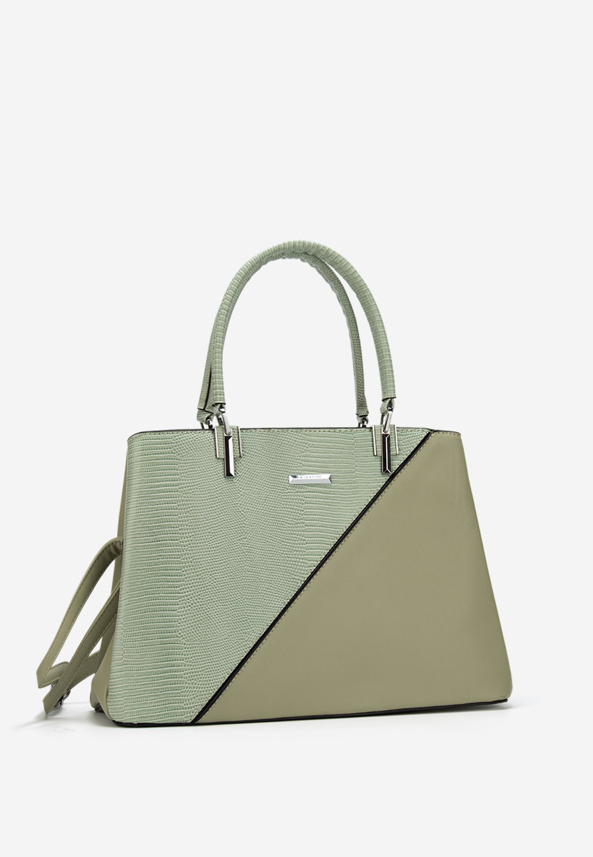 Silvia rosa 8177 zöld kézitáska