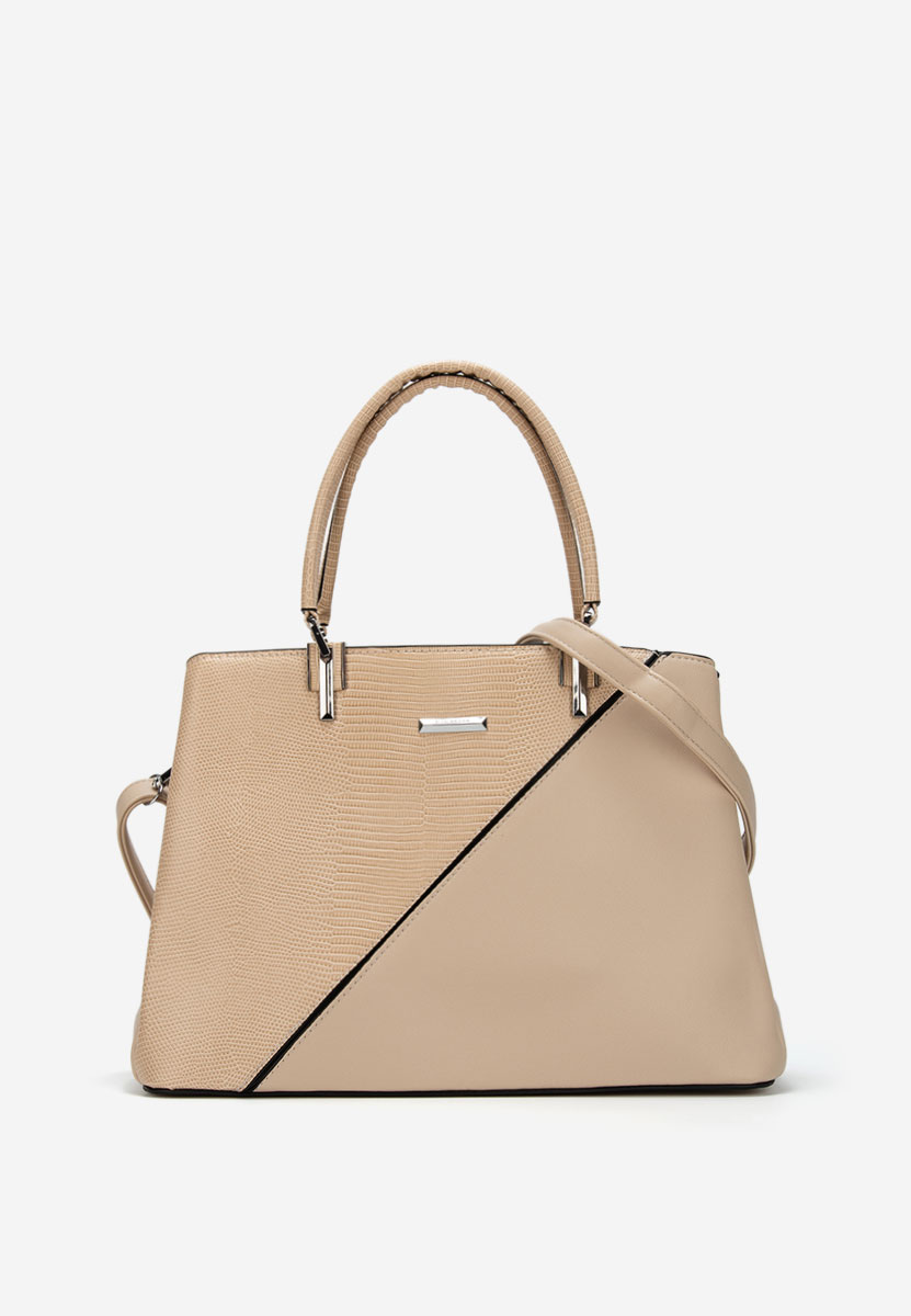 Silvia rosa 8177 bézs kézitáska