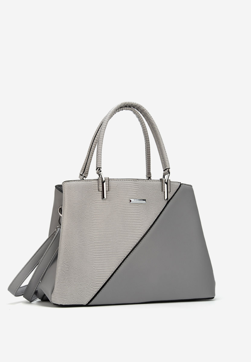 Silvia rosa 8177 szürke kézitáska