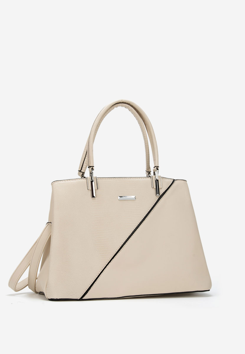 Silvia rosa 8177 fehér kézitáska