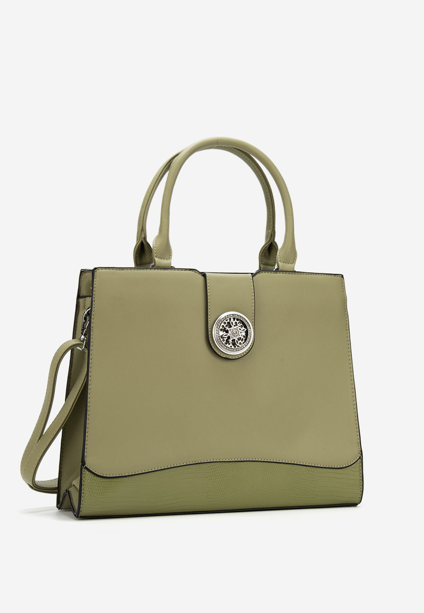 Silvia rosa 8040 zöld kézitáska