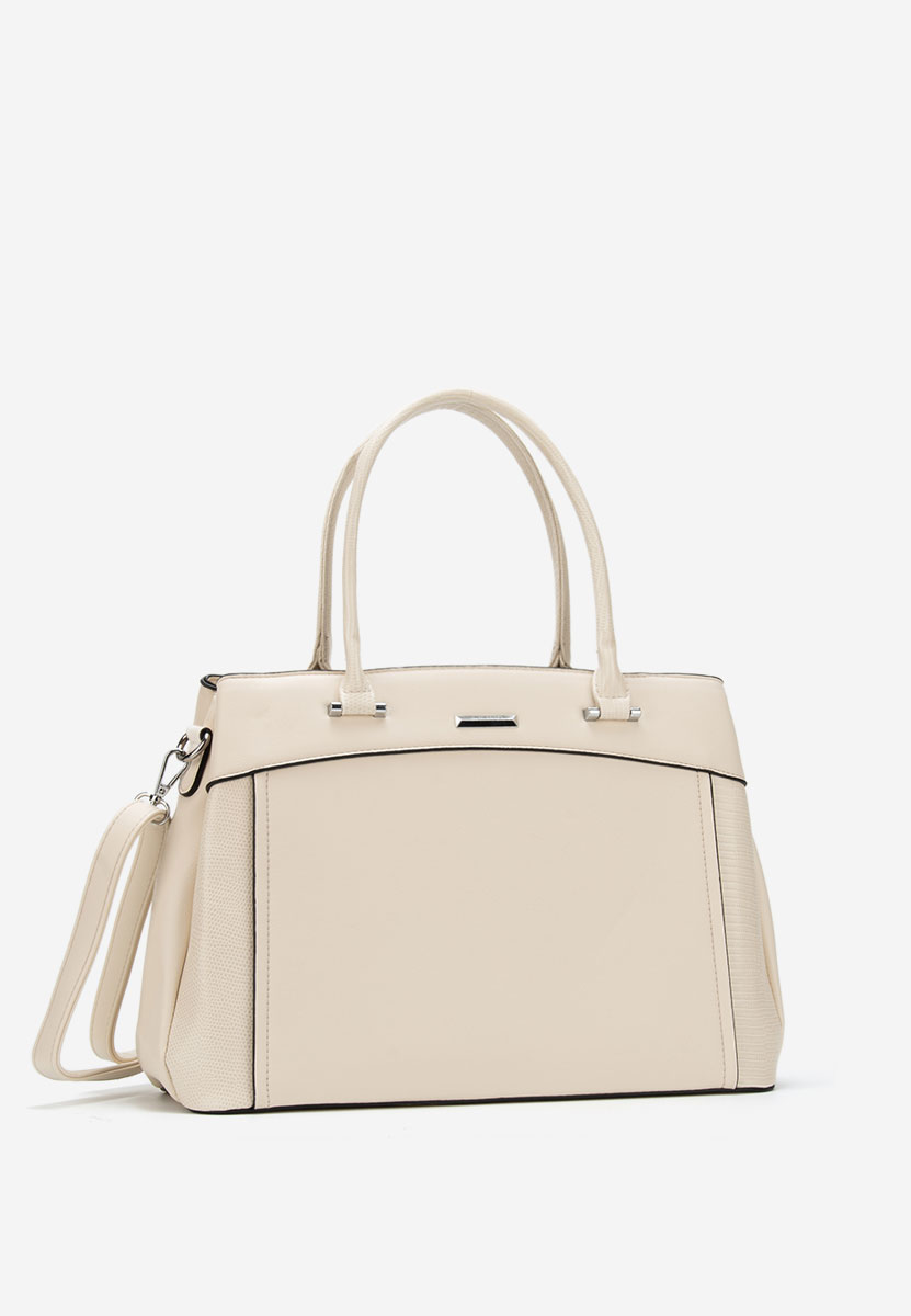 Silvia rosa 6937 fehér kézitáska